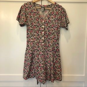 Vintage Floral Romper